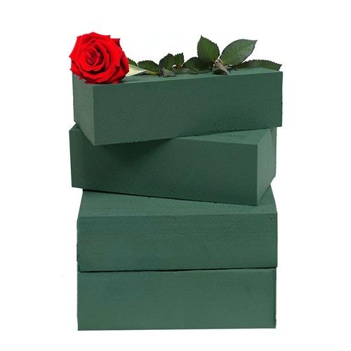 Large wet brick floral - large, foam