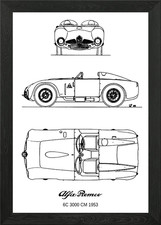 BNW Alfa Romeo 6c 3000 CM