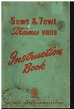 FORD 100E 5cwt & 7cwt THAMES
