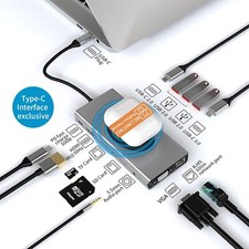 Type C Docking Station,13 in 1