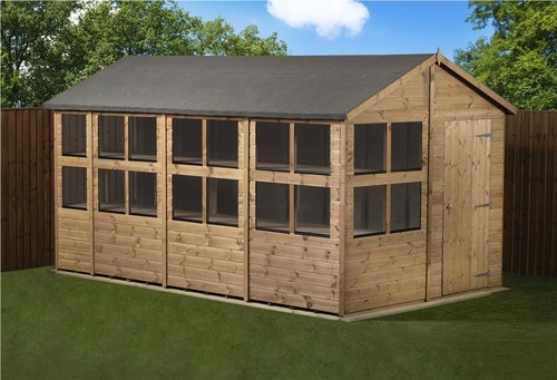 Empire apex potting - apex, shed