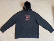 HUF hoodie Sweatshirt Mens Black Skate XL