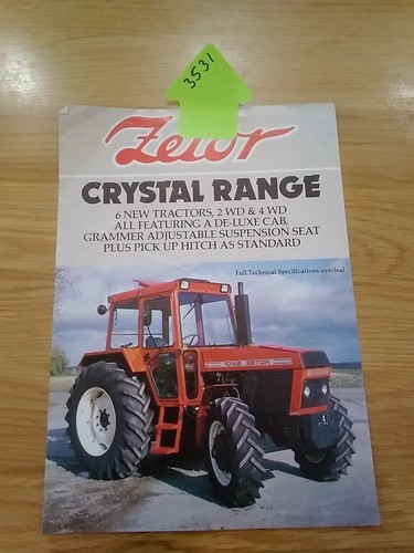 Zetor crystal range tractor - zetor,