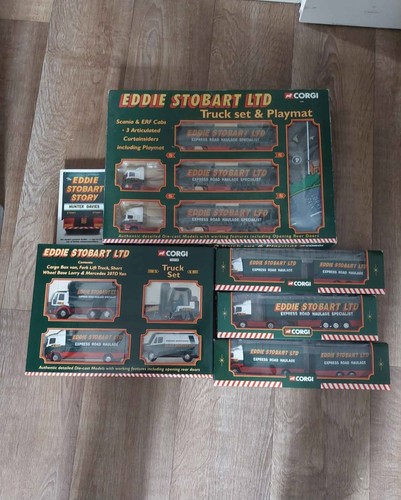 Corgi eddie stobart diecast - eddie,