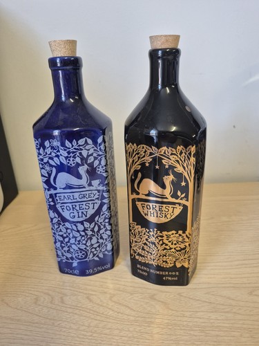 Forest gin and whisky - and,