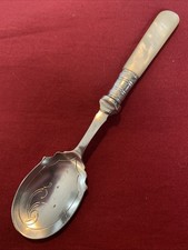 Antique Silver Plate & Mother