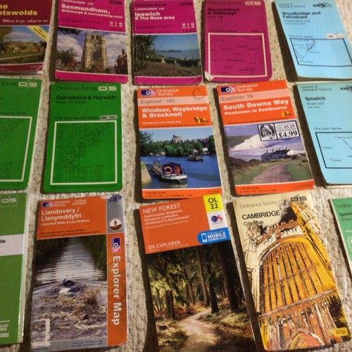 Ordinance survey os - 17,