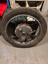 Yamaha YDS3 YDS5 YM1 rear wheel drum hub brake plate cush drive Takasago rim