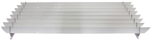 Rear window blind - blind,, ivory