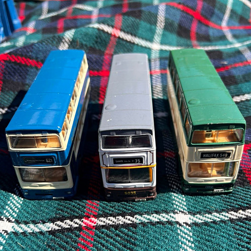 Corgi diecast bus - bus, x3