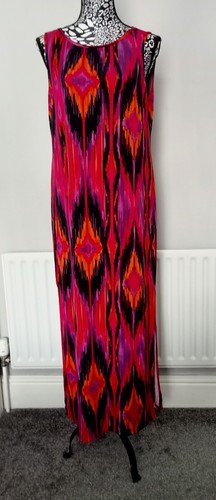 Summer maxi dress with - dress, side