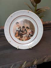 Jackson China 1981 Decorative Plate – “Children Playing” Scene Made in England