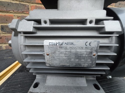 Clarke single phase motor - single,