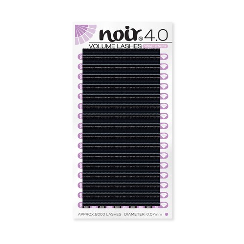 Russian volume lashes noir pro - lashes,