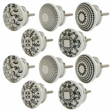 Furniture knobs shabby ceramic