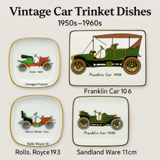 Vintage Car Trinket Dishes –