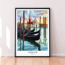 Venice Sunset Illustration