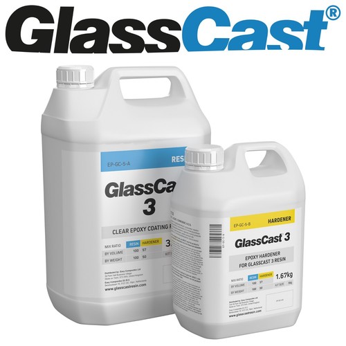 Clear epoxy resin for floors - clear,