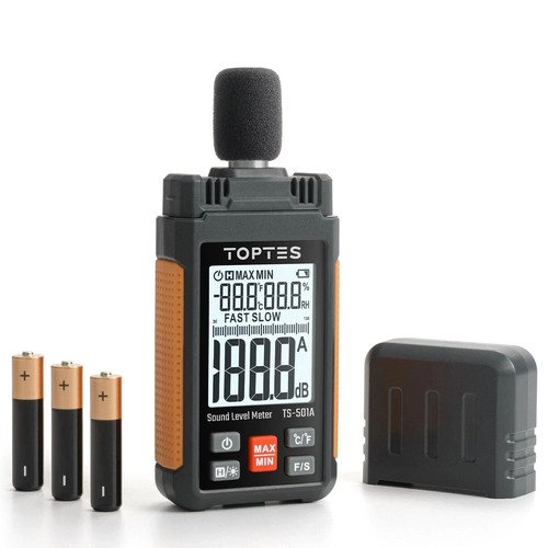 Toptes decibel meter 501a - toptes,