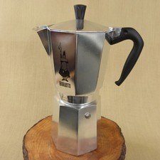 An Excellent Bialetti Moka Express Large 12 Cup Stove Top Coffee Pot Maker Italy