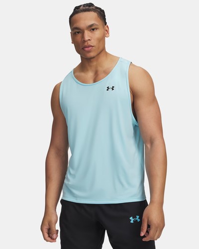 Under armour tech blue tank - lt,