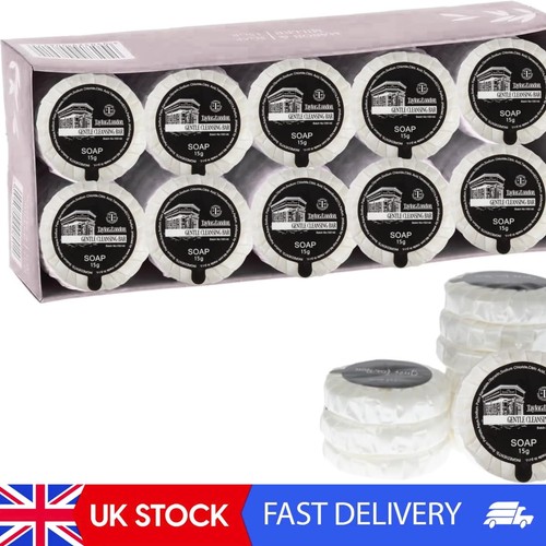 Individually wrapped 15g soaps - wrapped,