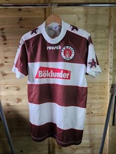Rare Original FC St Pauli 1995/1996 Home Shirt LARGE REUSCH VGC