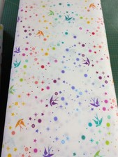 Tula Pink Quilting Cotton Fabric True Colours Fairy Dust White