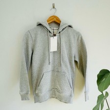 Zara Grey Marl  Zip Up Hoodie