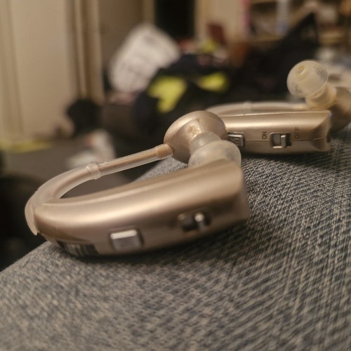 Hearing aid pair rose - hearing,