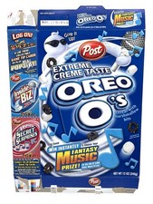2002 Post Oreo O's cereal box