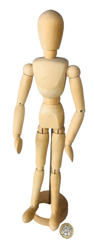 Human wooden artist - wooden,