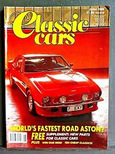 CLASSIC CARS Mag-June 1989 - ASTON MARTIN, ROLLS-ROYCE, MGA, PORSCHE +more