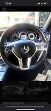 Genuine Mercedes W204 C63 AMG Leather Steering Wheel