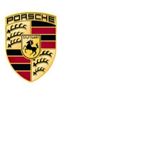 Porsche  Crest Sticker Badge