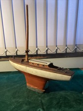 Antique Pond Yacht For