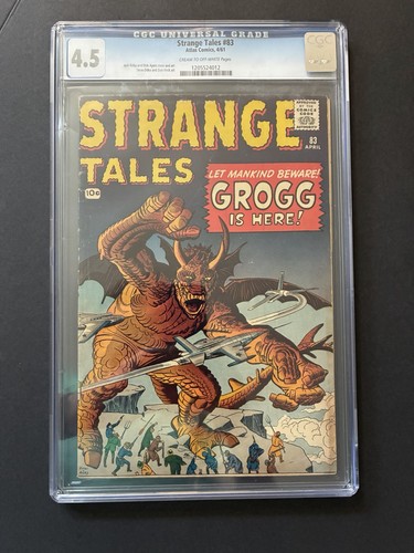 Atlas comics strange tales 83 - strange, #83