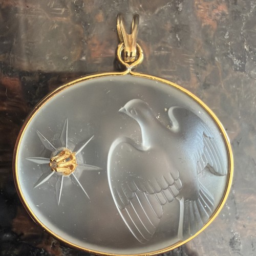 Vtg nina ricci lalique frosted - vtg,