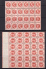 GB QV 1887 Jubilee 1/2d x Two