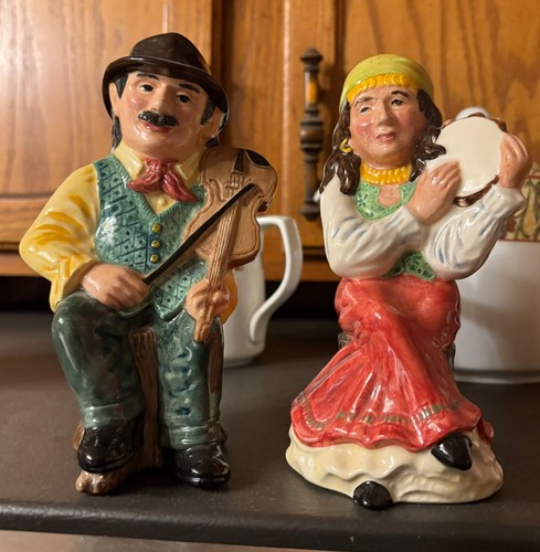Royal doulton romany tobies - royal,