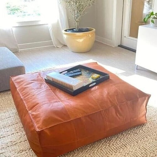 Moroccan vintage leather - moroccan,