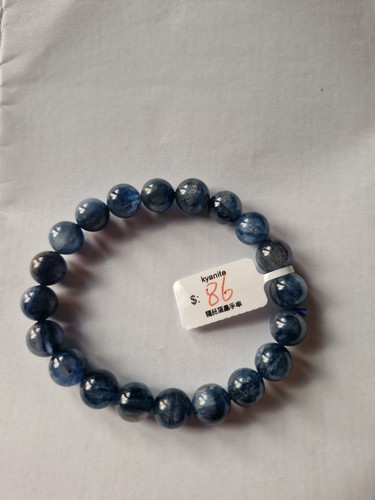 Kyanite natural crystal bangle - crystal,