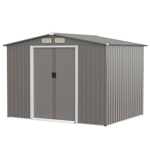 8ft 6ft metal storage - x,