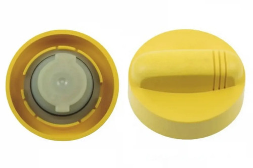 Oil filler cap - , plastic