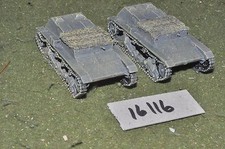 15mm WW2 / generic - 2 APC possibly Yu or Russia world war 2 - vehicles (16116)