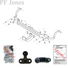 Tow-Trust Towbar for Peugeot 308 SW 2008-2014 - Flange Tow Bar