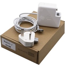 Genuine Apple 60W MagSafe 2 Charger Travel Power Adapter A1435 Original UK Plug