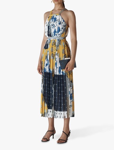 Whistles patchwork scarf print - patchwork,