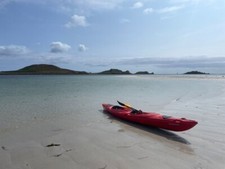 Red Perception / Wavesport Horizon Twin Double Kayak - Great Condition +  decks