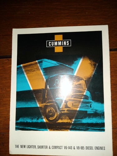 Vintage cummings 140 - cummings, v6-140